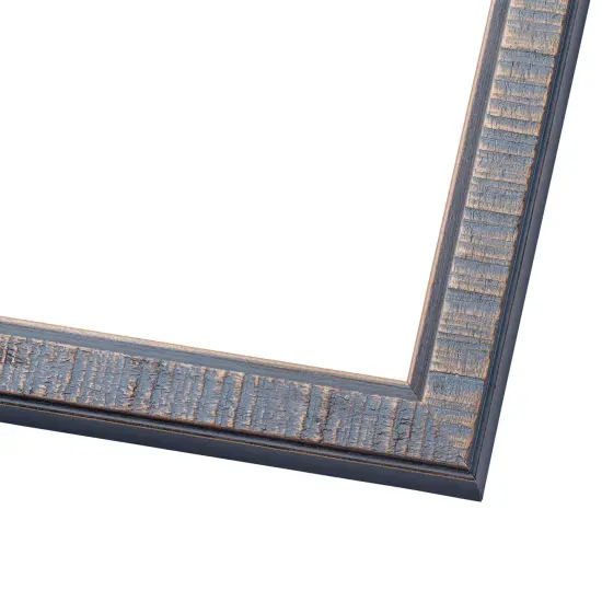 Textured Grey Picture Frame - UV Acrylic, Backing Board, Hanging Hardware Included {2}