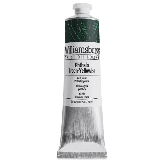 Williamsburg Handmade Oil Paint - Phthalo Green Yellowish, 150 ml tube {2}