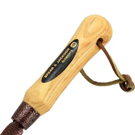 Spear & Jackson Daisy Grubber Weeding Tool, Elements Range Garden Tool Durable Carbon Steel Head with Hard Wood Handle for Easy Weed Removal {3}