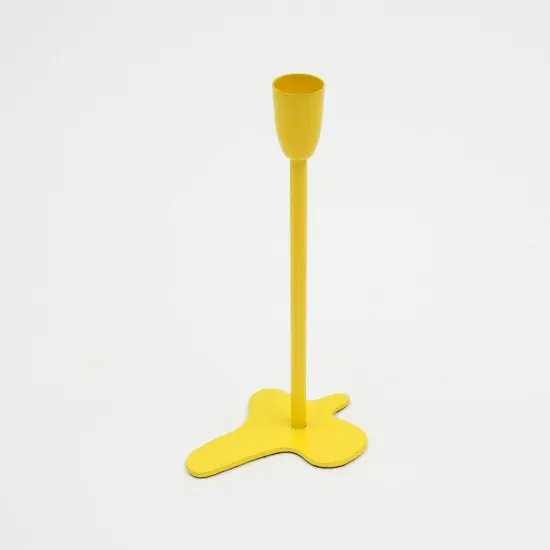 Fun Fusion Candle Holder Yellow {5}