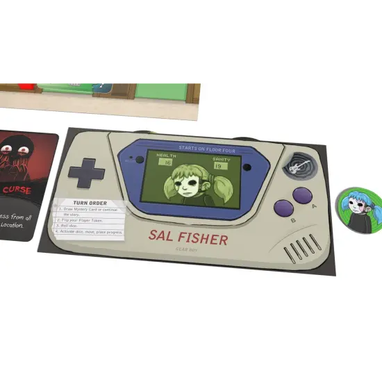 Sally Face: Strange Nightmares Deluxe Cooperative Board Game, 1-5 Players {7}