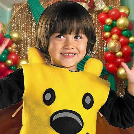 Wubbzy Classic Toddler Costume with Tunic and Detachable Tail for Halloween Fun {2}