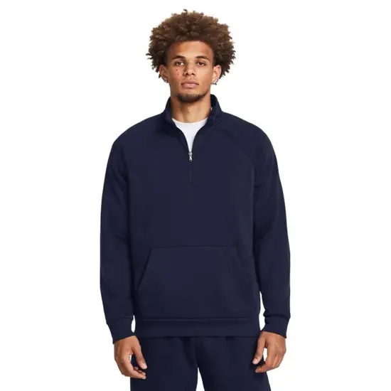 Under Armour&reg; Men's Rival Fleece Quarter Zip GRAY {4}
