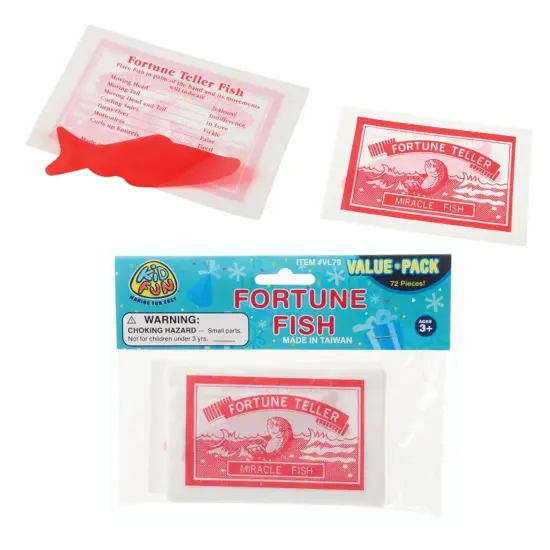 Large Fortune Fish 72 Pc Include 72 Units {1}