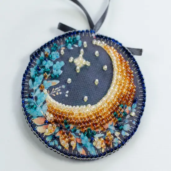 Bead Embroidery Kit Decoration - Star, shine! {5}
