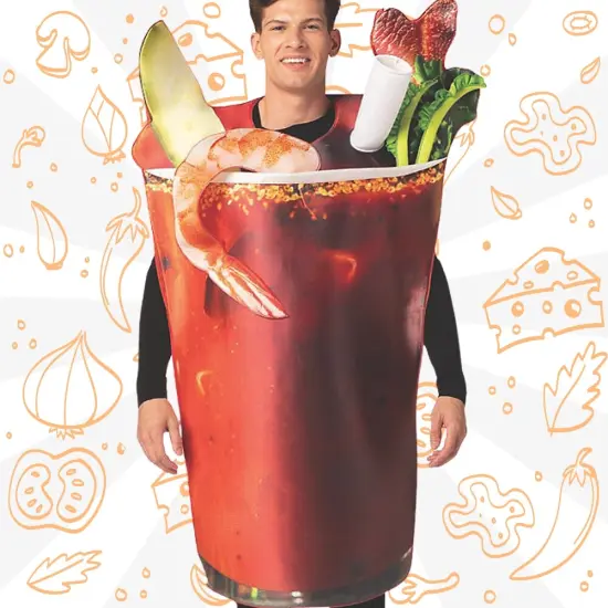 Spicy Tomato Juice Cocktail Costume Bloody Mary Tunic {6}