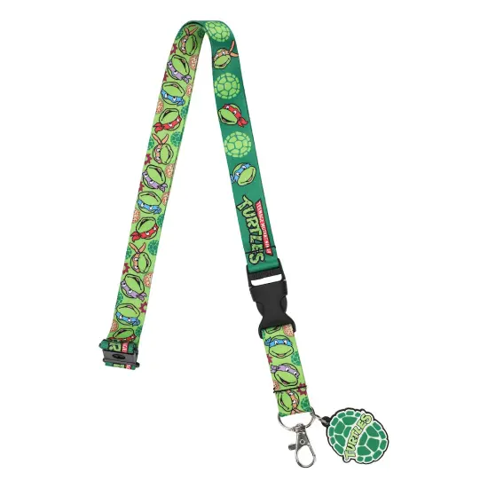 Teenage Mutant Ninja Turtles Heroes in a Halfshell 22-Inch Lanyard With Shell Charm and Clear ID Sleeve {3}