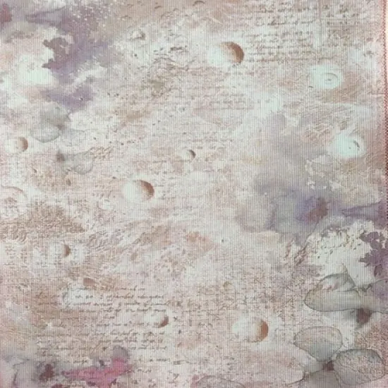 Lunar Traces Designer Printed AIDA Fabric. Canvas for embroidery with an applied backgroundKF-1258A {1}