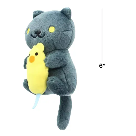 Neko Atsume: Kitty Collector 6" Plush: Smokey Mouse {5}
