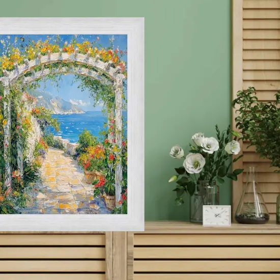 Brushed Silver Metal Pewter Picture Frame 24x36 frame {5}