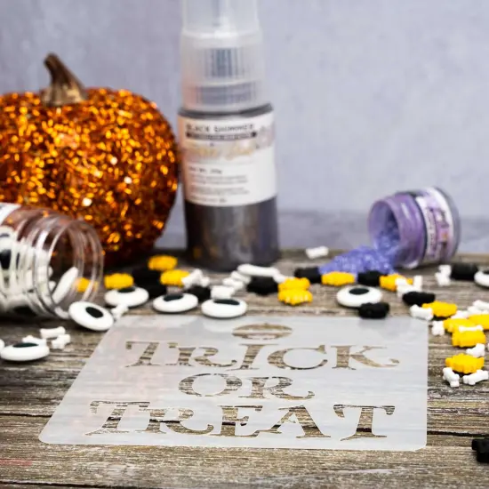 5x5 Trick or Treat Stencil {2}