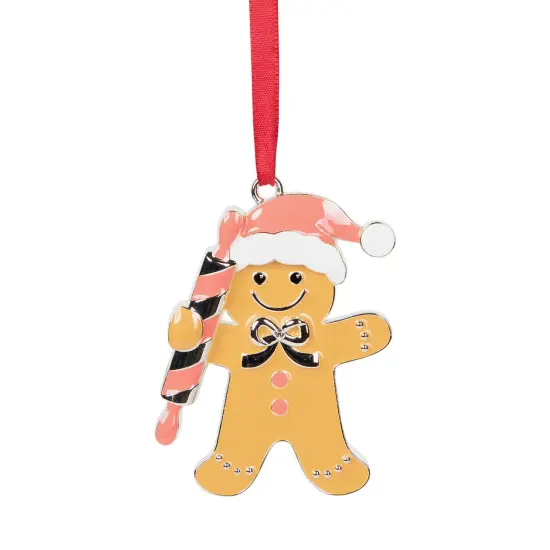 Northlight Gingerbread Man with Rolling Pin Christmas Ornament - 3" Brown {4}