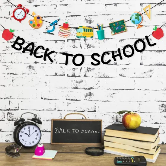 2 Piece Back to School Banner {5}