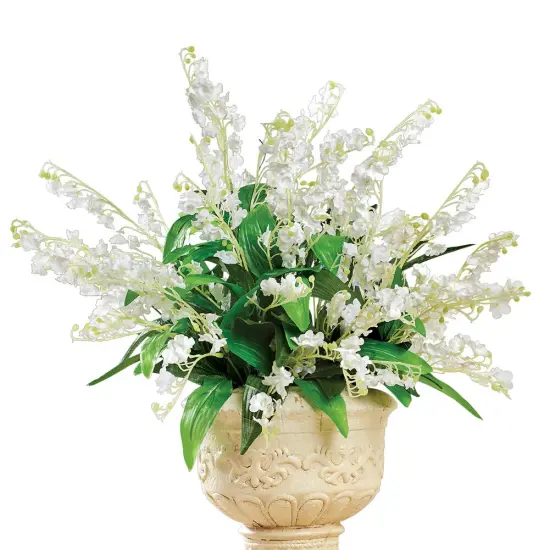 Collections Etc Lily of the Valley Bushes - Set of 3 {2}