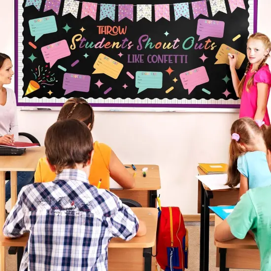 Shout Out Bulletin Board Decorations Throw Student Shout Out Like Confetti {2}
