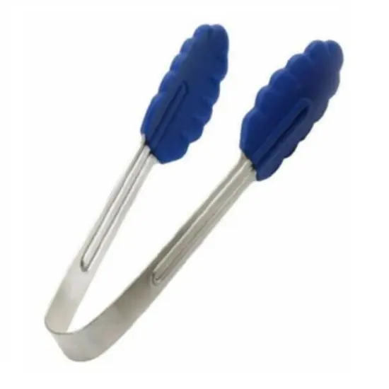 Norpro Mini Stainless Steel Silicone Tipped Serving Tongs {2}