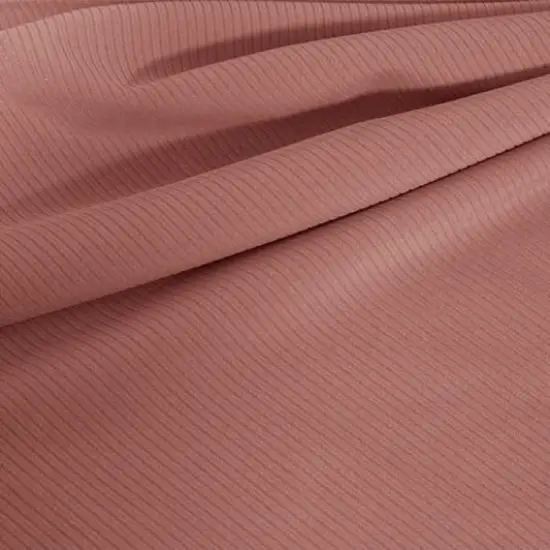 Double Ribbed Spandex Fabric Toasted Mauve {6}