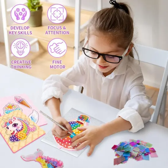 Unicorn Poke Art Kit {2}