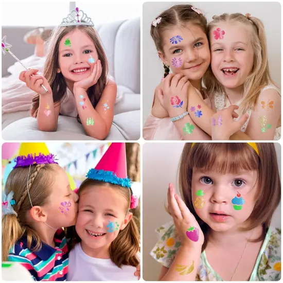 Paint Stencils Kit on Face and Body (183 PCS Stencil) {6}