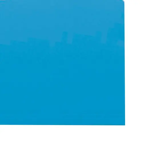 School Smart Colored File Folders Two-Tone, Letter Size, 1/3 Cut Tabs, Blue, Pack of 100 {4}