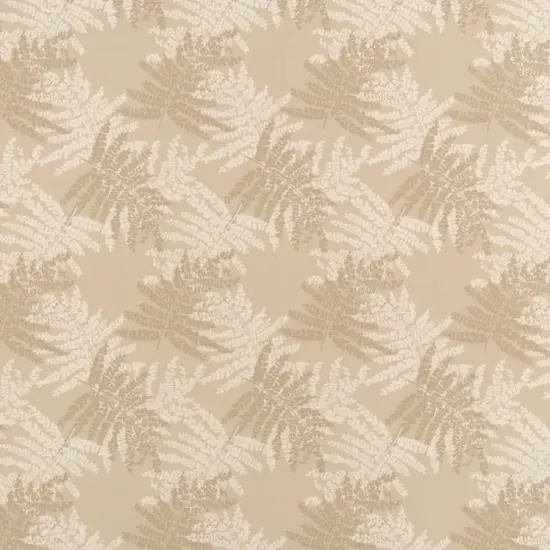 Beechwood - Beige & Taupe Leaves Upholstery Fabric 54 Inches" {1}