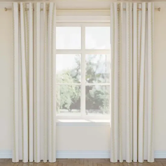 Goldenrod - Gold & Yellow Stripe Upholstery Fabric 54 Inches" {2}