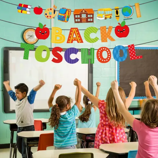 Back to School Banner(Red) {3}