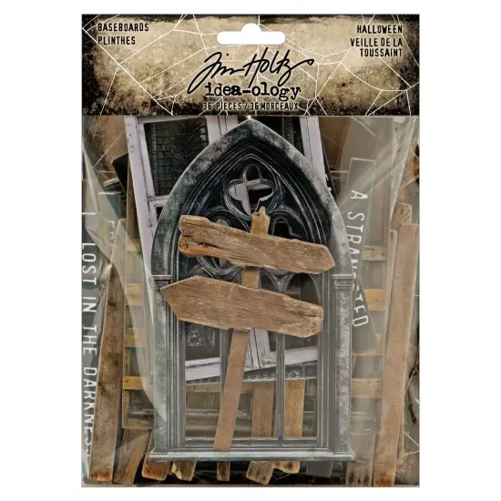 Idea-Ology Baseboard Frames 36/Pkg-Halloween {1}