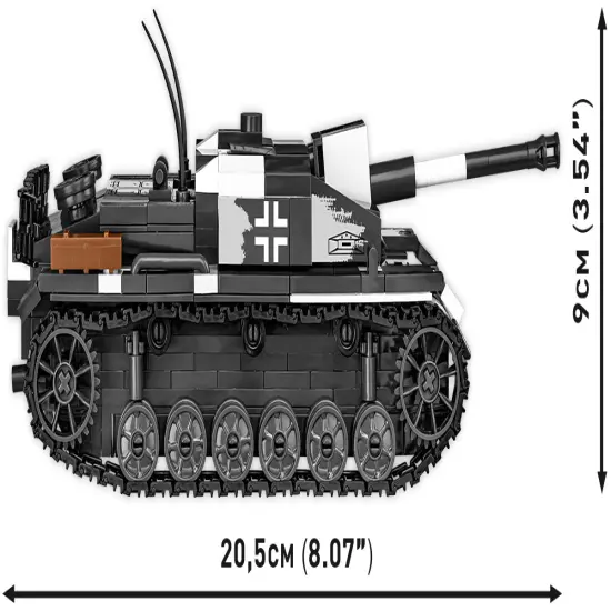 COBI Historical Collection WWII STUG III Ausf. F/8 & Flammpanzer (2-in-1) {6}