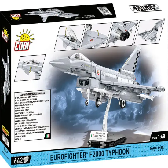 COBI Armed Forces EUROFIGHTER (ITALY) Historical Plane {6}