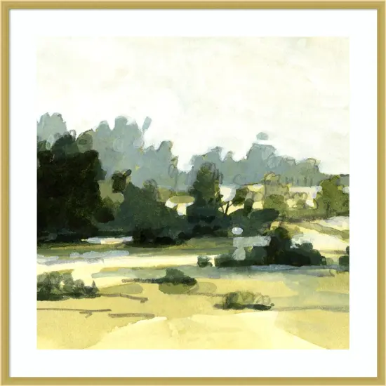 Bright Marshland I by Emma Caroline Wood Framed Wall Art Print {1}