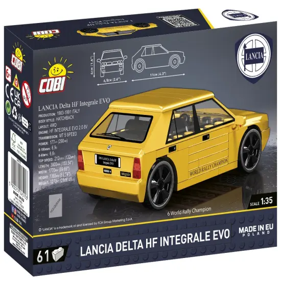 COBI 1991 Lancia Delta HF Integrale EVO Vehicle {2}