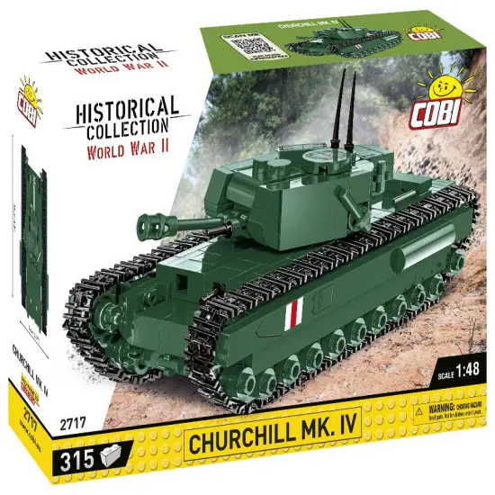 COBI Historical Collection World War II Churchhill MK. IV Tank {1}
