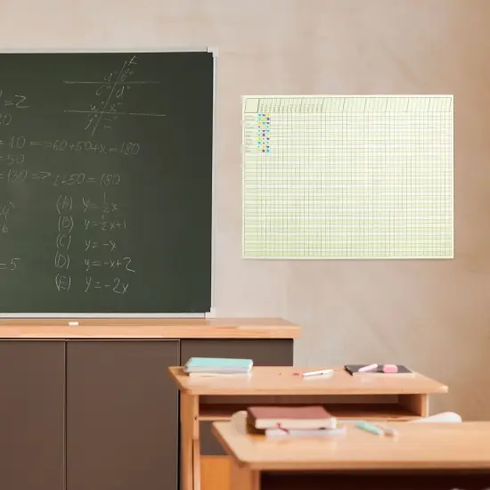 16 Sheets Incentive Charts for Classroom, Horizontal Sticker Rewards Chart for Kids Behavior Progress, 4 Colors, 22x17 in {4}