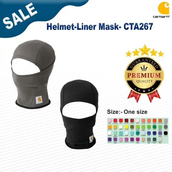 Carhartt Force&reg; Helmet Liner Mask Black {3}