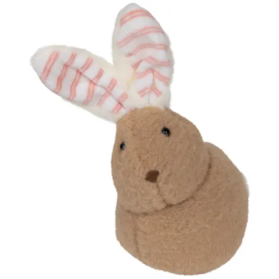 Northlight Plush Rabbit with Striped Ears Easter Figurine - 9" Brown {3}