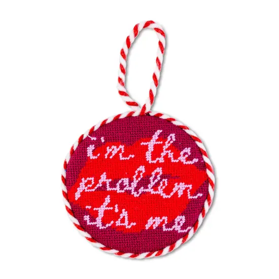 IT'S ME NEEDLEPOINT ORNAMENT {1}