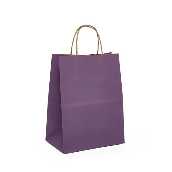 Kraft Shopping Bag 8" x 5" x 10.25" {4}
