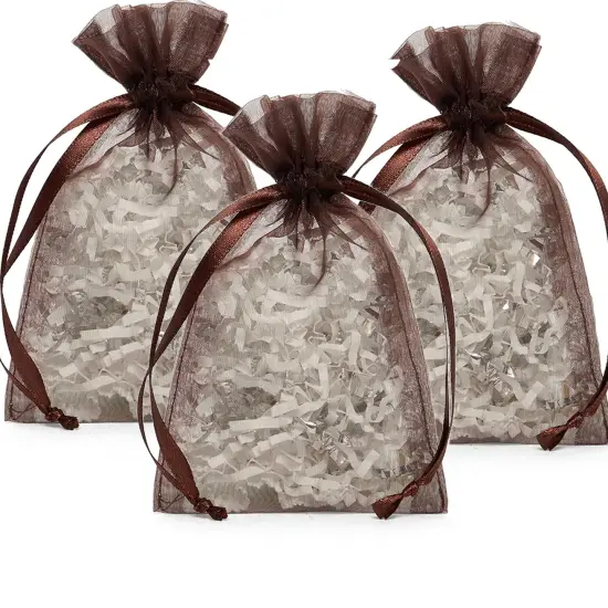Mini 3&rdquo; x 4&rdquo; Organza Bags For Delicate Gifts {4}