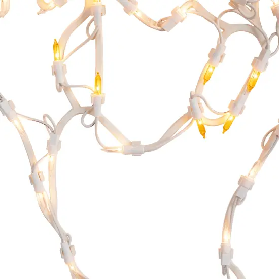 Northlight Lighted Ghost Halloween Window Decoration - 15" White {7}