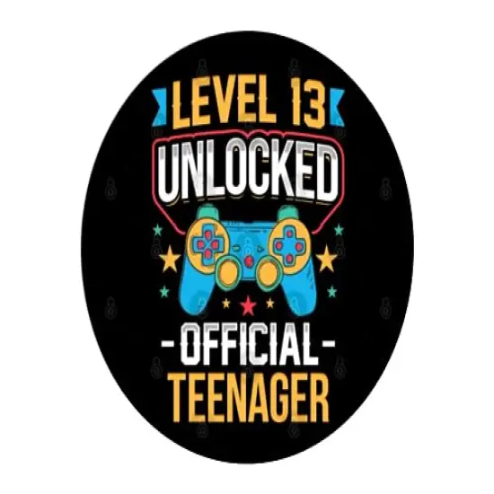 Officially Teenager Edible Cake cupcake topper (1.4 Sheet) {1}