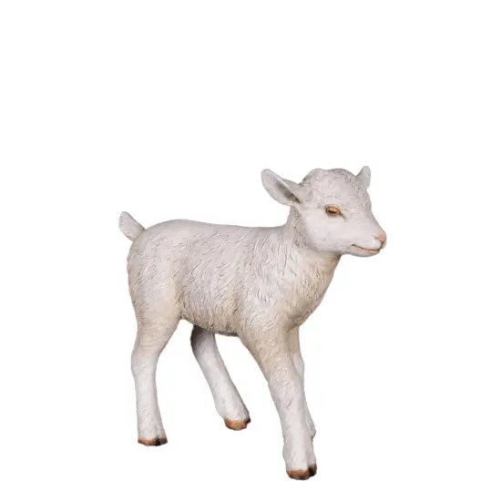 Baby Goat Life Size Statue {1}