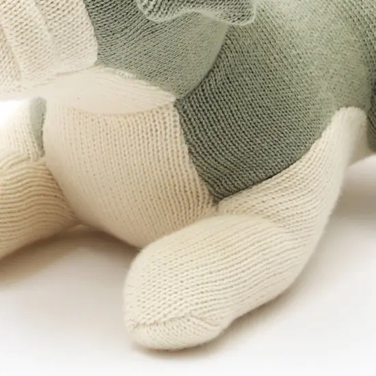 100% Handmade Cotton knitted Soft Secer Plush Toy/Soft toys sweet green {4}