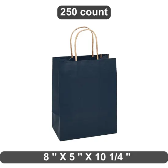 All-Purpose Kraft Tinted Shopping Bag 8" x 5" x 10.25" {1}