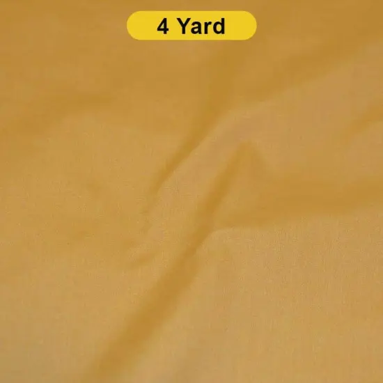Polyester Cotton Broadcloth Fabric 60" Wide Multiple Colors Gold {1}