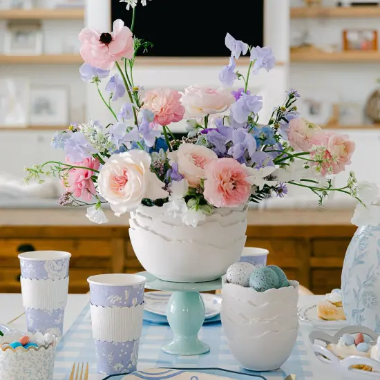 STACKED EGGSHELL PLANTER {4}