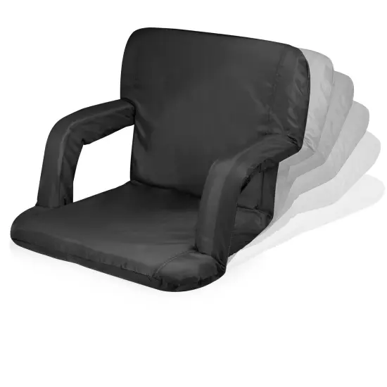 NFL Ventura Portable Reclining Stadium Seat Black {2}