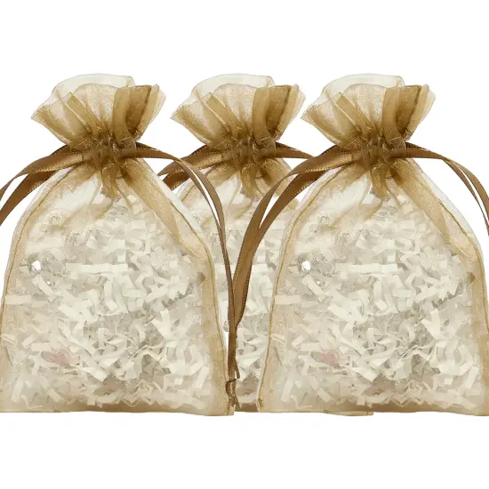 Miniature 3&rdquo; x 4&rdquo; Organza Bags Great for Packaging {6}