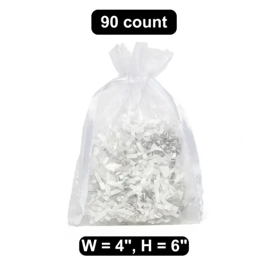 4" x 6" Organza Bag Versatile for Party Favors {1}