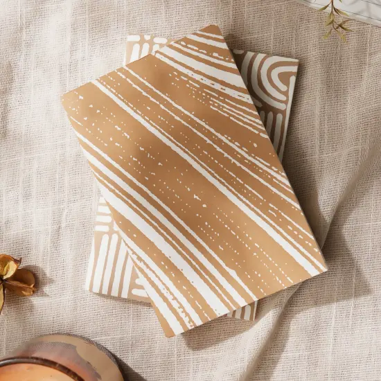 Soft Cover Brown Notebook - Pack of 5, 6 X 4 Inch {2}